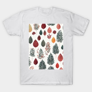 Chromatic Botanic Abstraction #62 T-Shirt